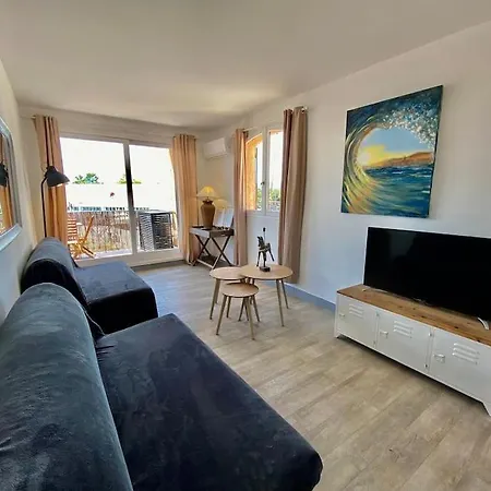Apartman Marinesappartement, 2min Plage, Acces Direct Port Saint-Tropez